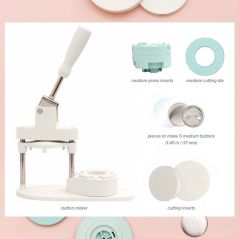 We R Memory Keepers Button Press Keychain Kit